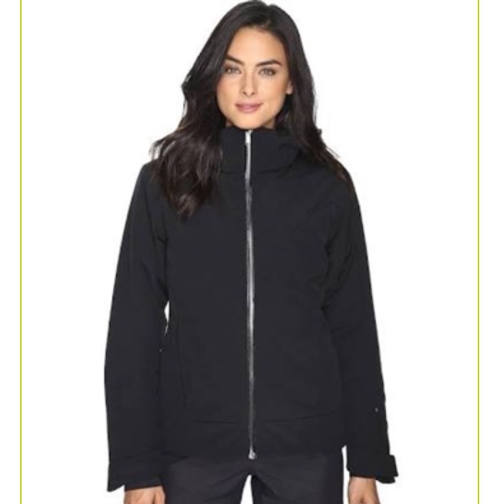 Spyder black insulated ski jacket